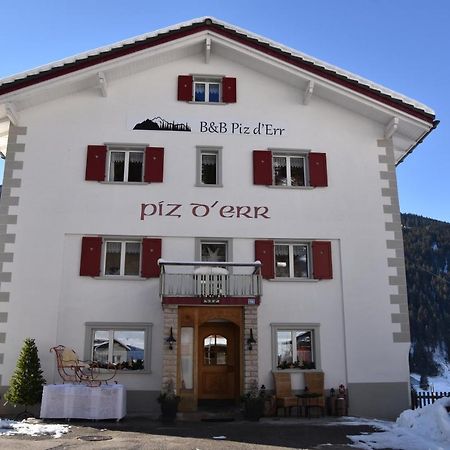 B&B Piz D'Err Tinzen Bagian luar foto