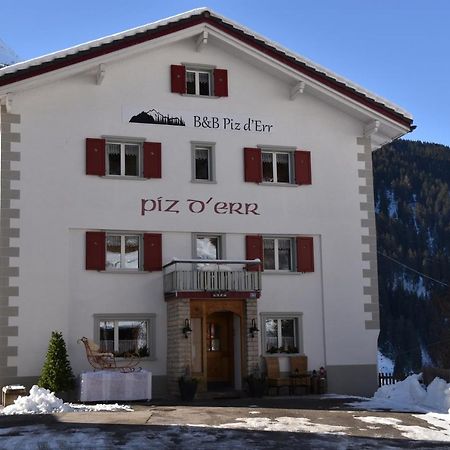 B&B Piz D'Err Tinzen Bagian luar foto