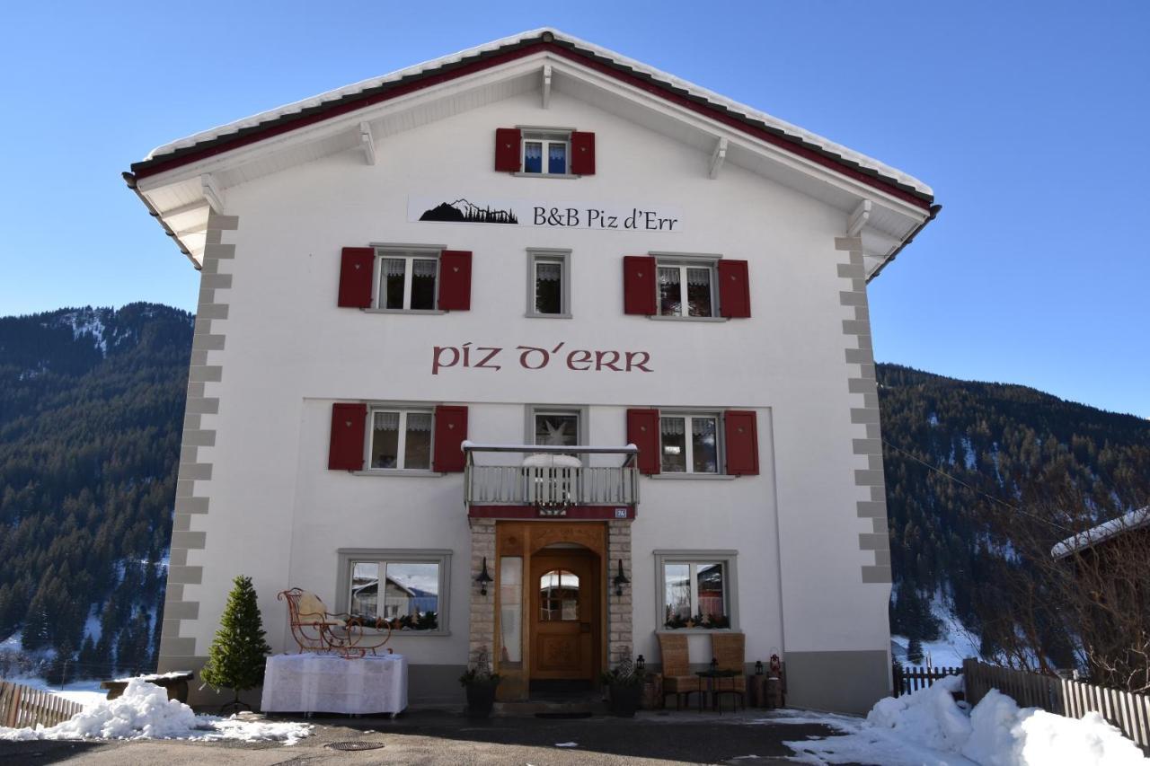B&B Piz D'Err Tinzen Bagian luar foto
