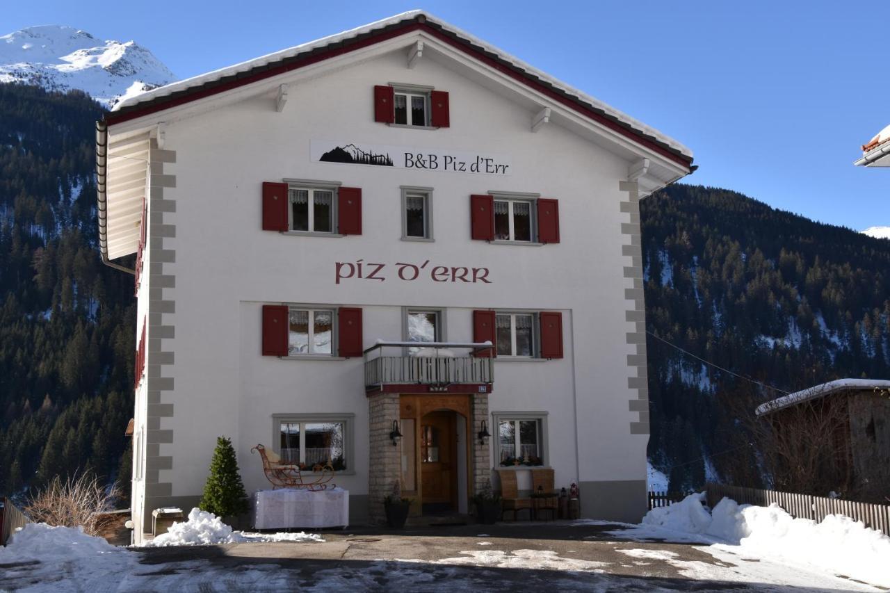 B&B Piz D'Err Tinzen Bagian luar foto