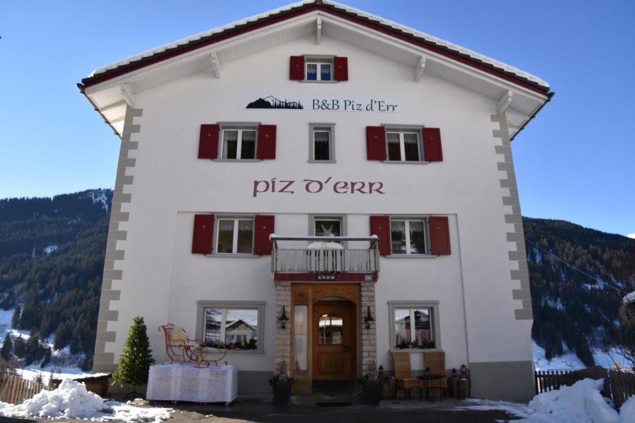 B&B Piz D'Err Tinzen Bagian luar foto