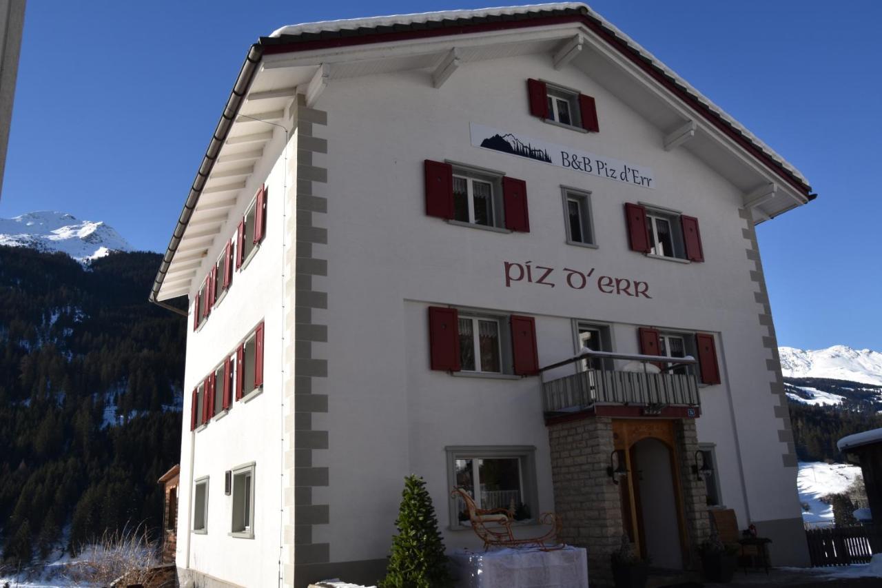 B&B Piz D'Err Tinzen Bagian luar foto
